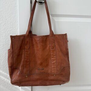 Frye Campus Shopper Leather Tote NWOT